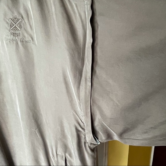 Bobby Chan 1/2 Zip golf Jacket Vest Silk M - Picture 7 of 8